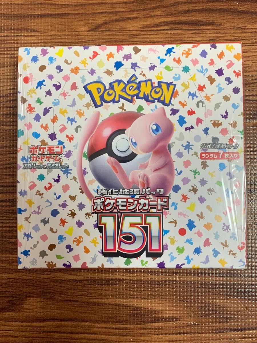 ポケモンカード151 新品未開封BOX シュリンク付き｜PayPayフリマ