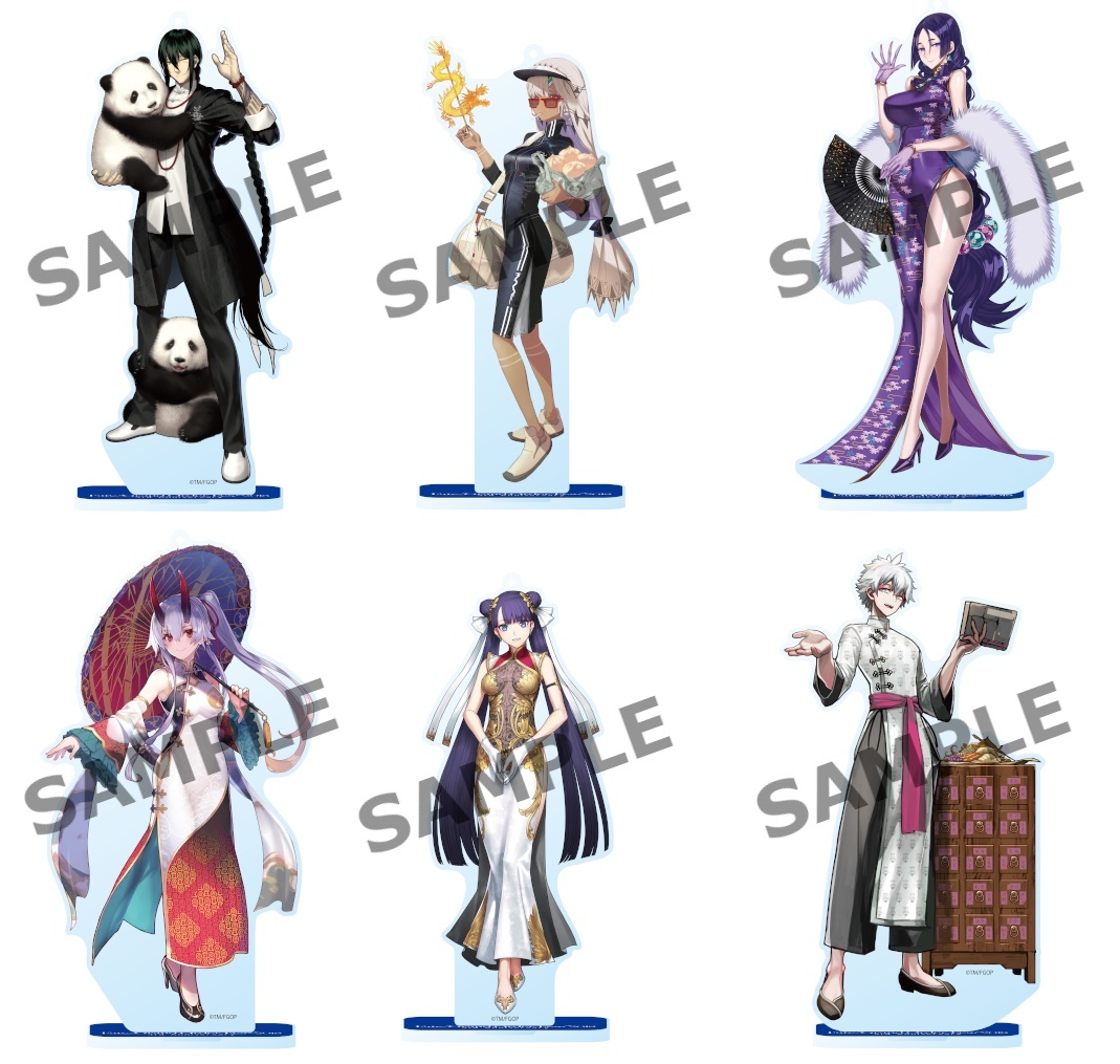 Fate/Grand Order Fes 2018 アクリルマスコット39騎全種 & Fate Fate/Grand Order Fes 2018 アクリルマスコット39騎全種 & Fate
