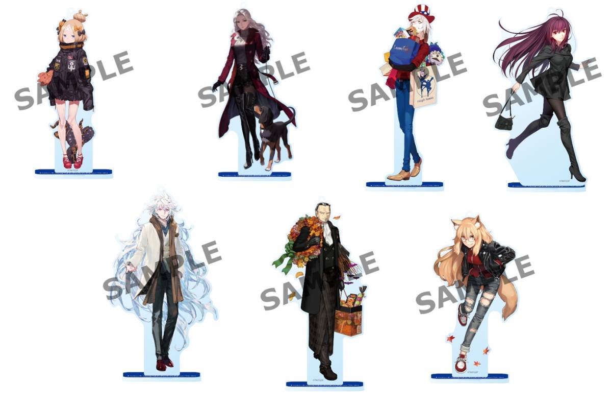 Fate/Grand Order Fes 2018 アクリルマスコット39騎全種 & Fate Fate/Grand Order Fes 2018 アクリルマスコット39騎全種 & Fate