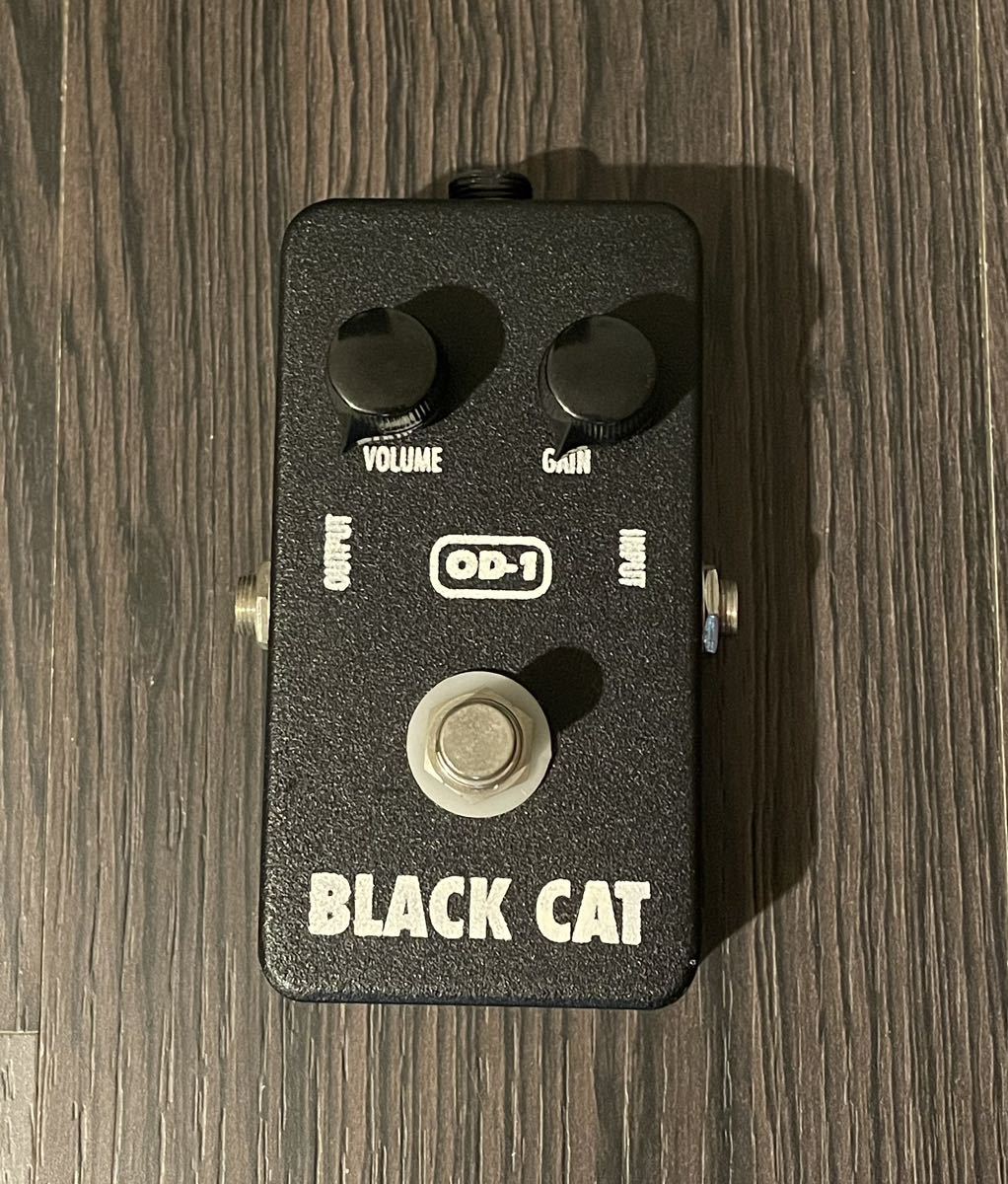 BLACK CAT OD-1 中古 LED無し初期型 ファズ FUZZ オーバードライブ エフェクター BOSS MXR_画像1