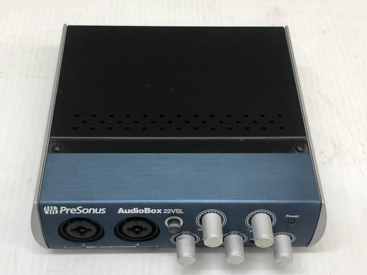 PreSonus AudioBox 22VSL オーディオインターフェース　写真追加あり_画像4