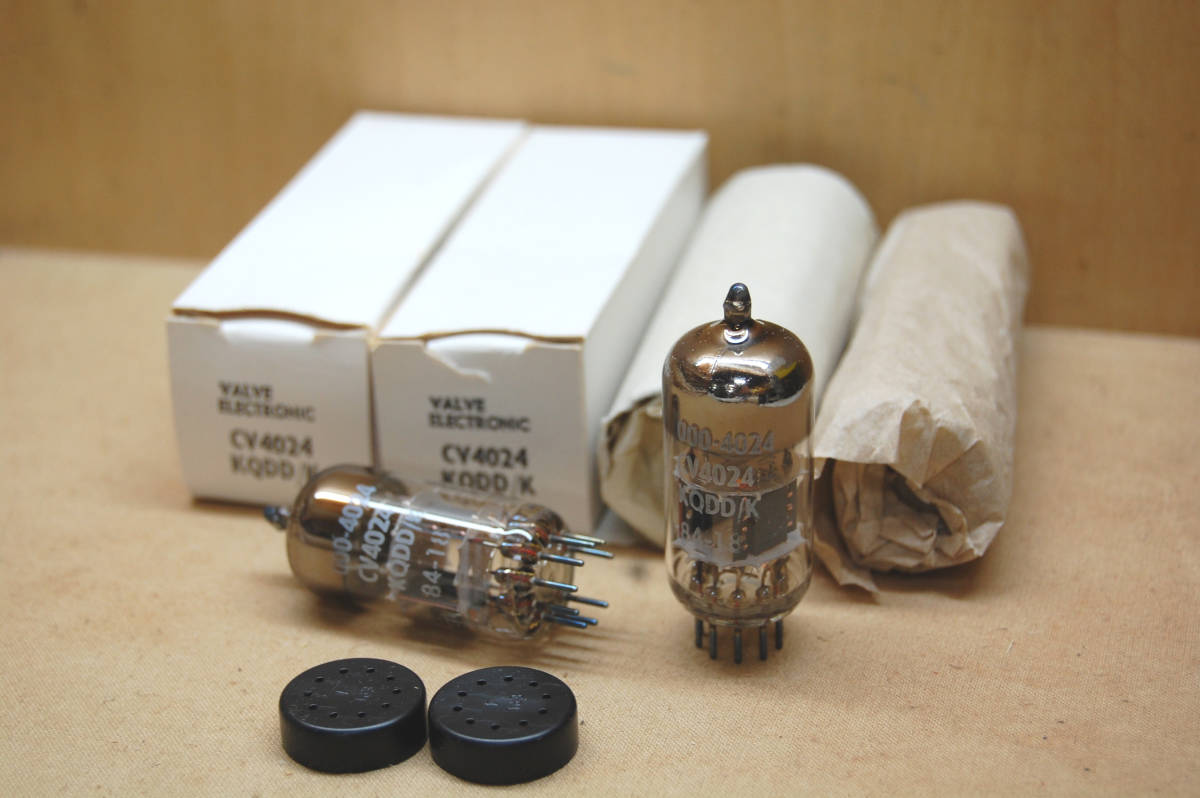 直送商品 Government in lot same CV4024/12AT7WA 真空管 Mullard Box