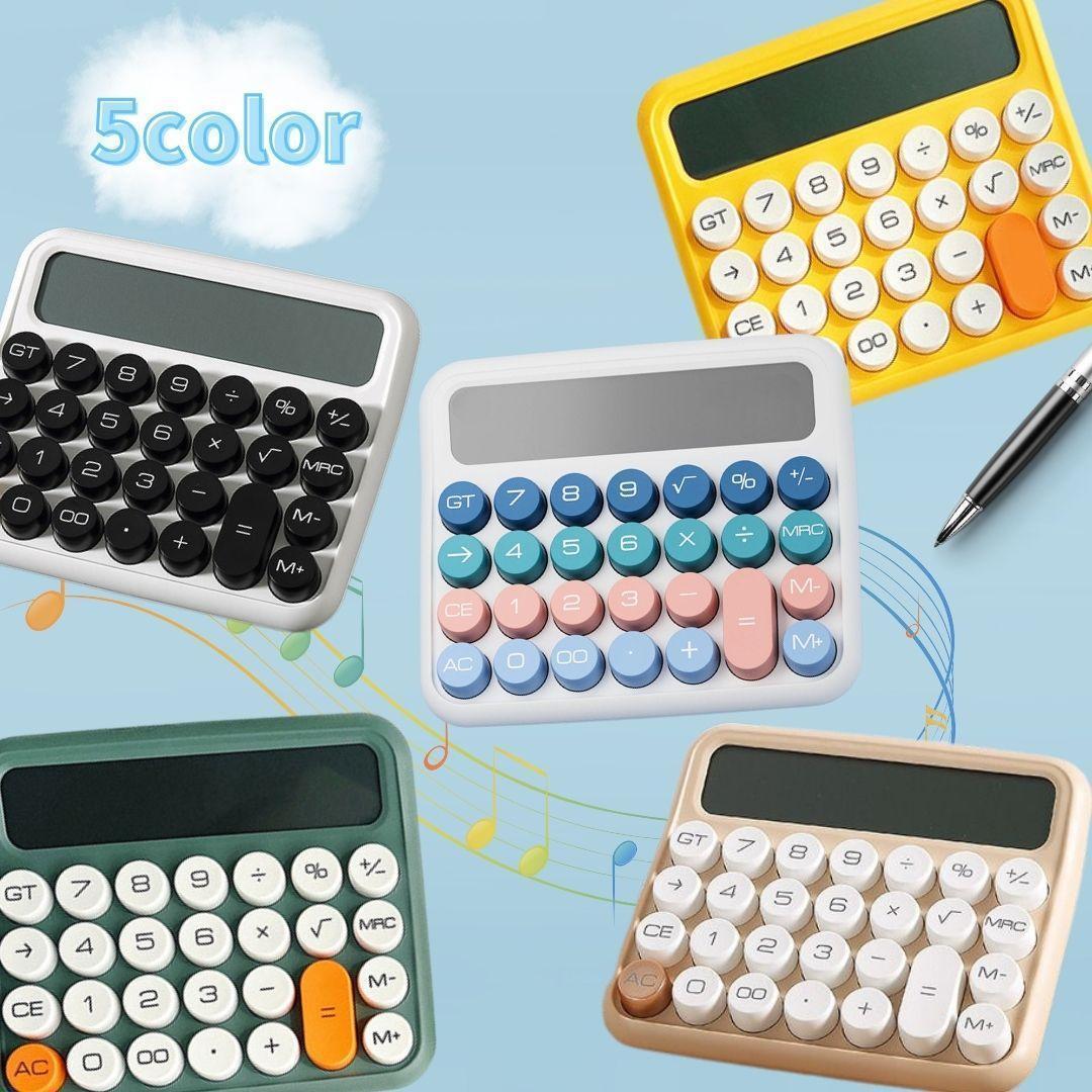 [12 column calculator ] calculator typewriter retro green green . chronicle FP household account book lovely finding employment student count machine 