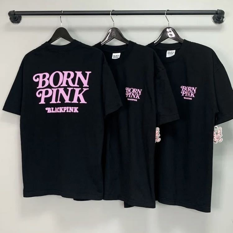 BLACKPINK Verdy Tシャツ 黒 M 送料無料 Born pink ブラックピンク 