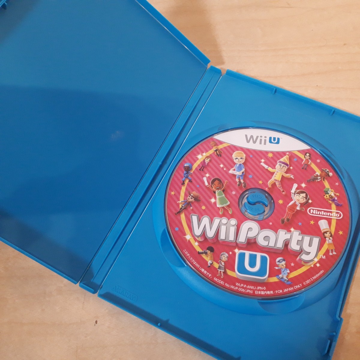 [ free shipping ]WiiU Wii party U soft Wii Party U nintendo Nintendo we You disk 