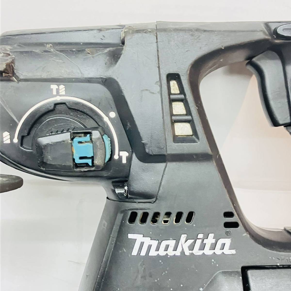 動作良好 マキタ makita 24mm 18v 充電式 ハンマードリル HR244DRGX 黒　ケース無し_画像3