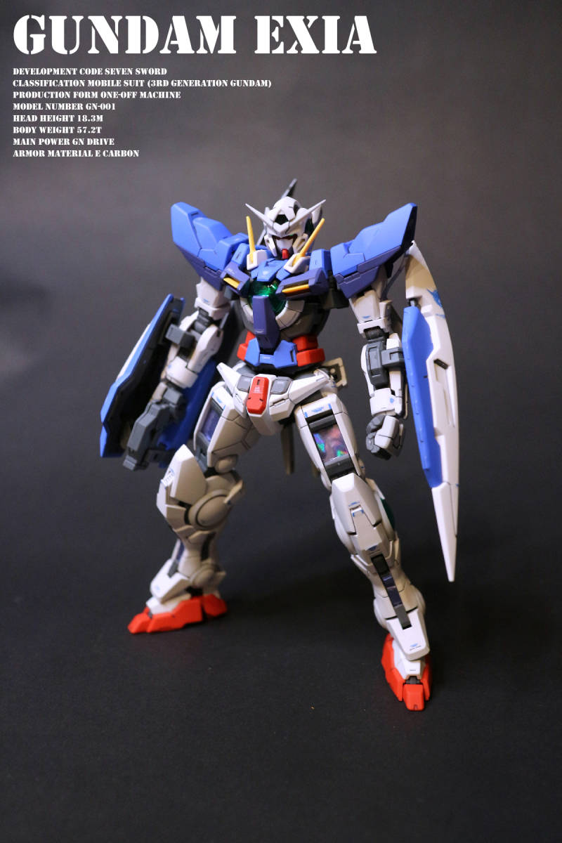 1/144 RG ガンダムエクシア 改造完成品+sobrape.com.br