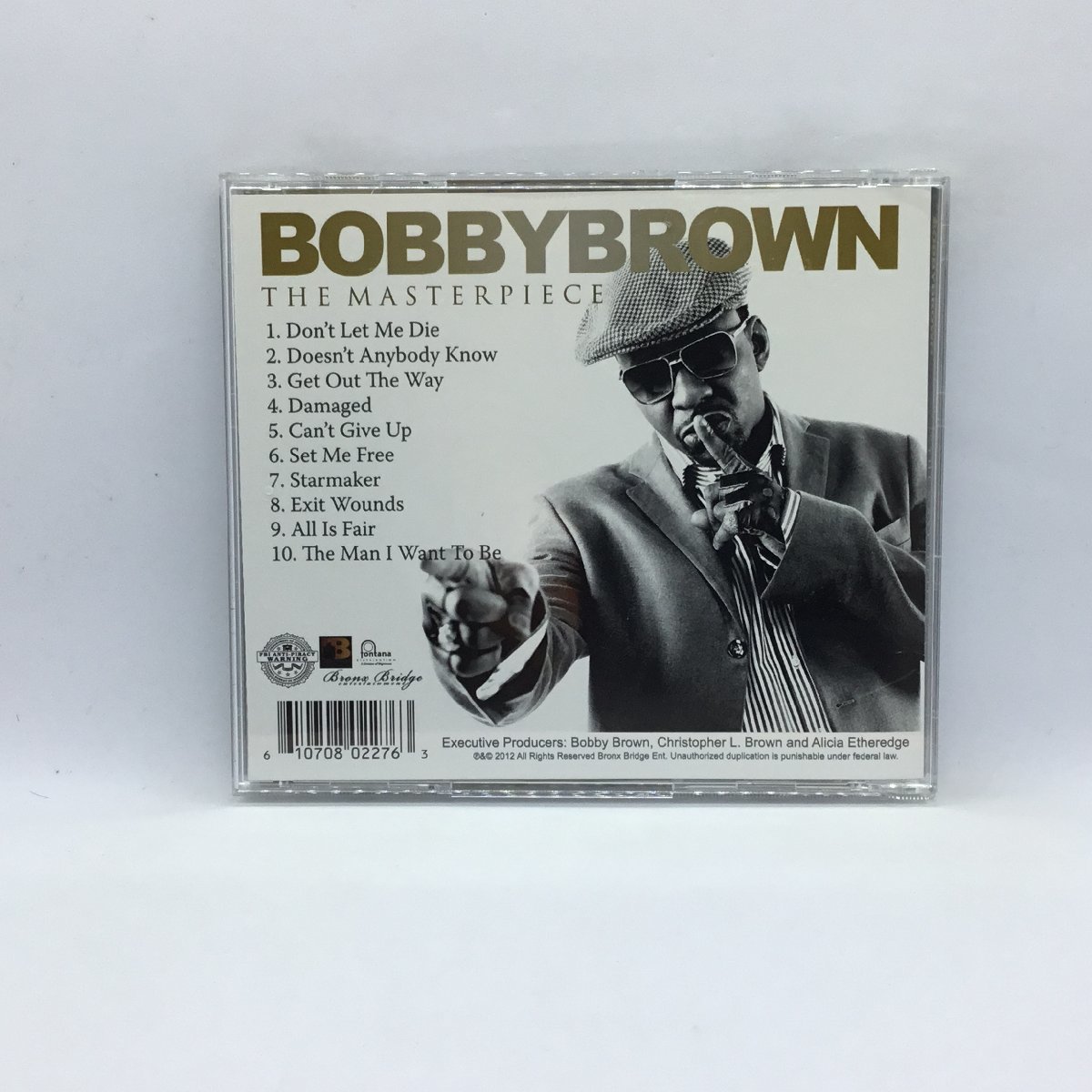 BOBBY BROWN / THE MASTERPIECE (CD) BBE0011 2012年作_画像2
