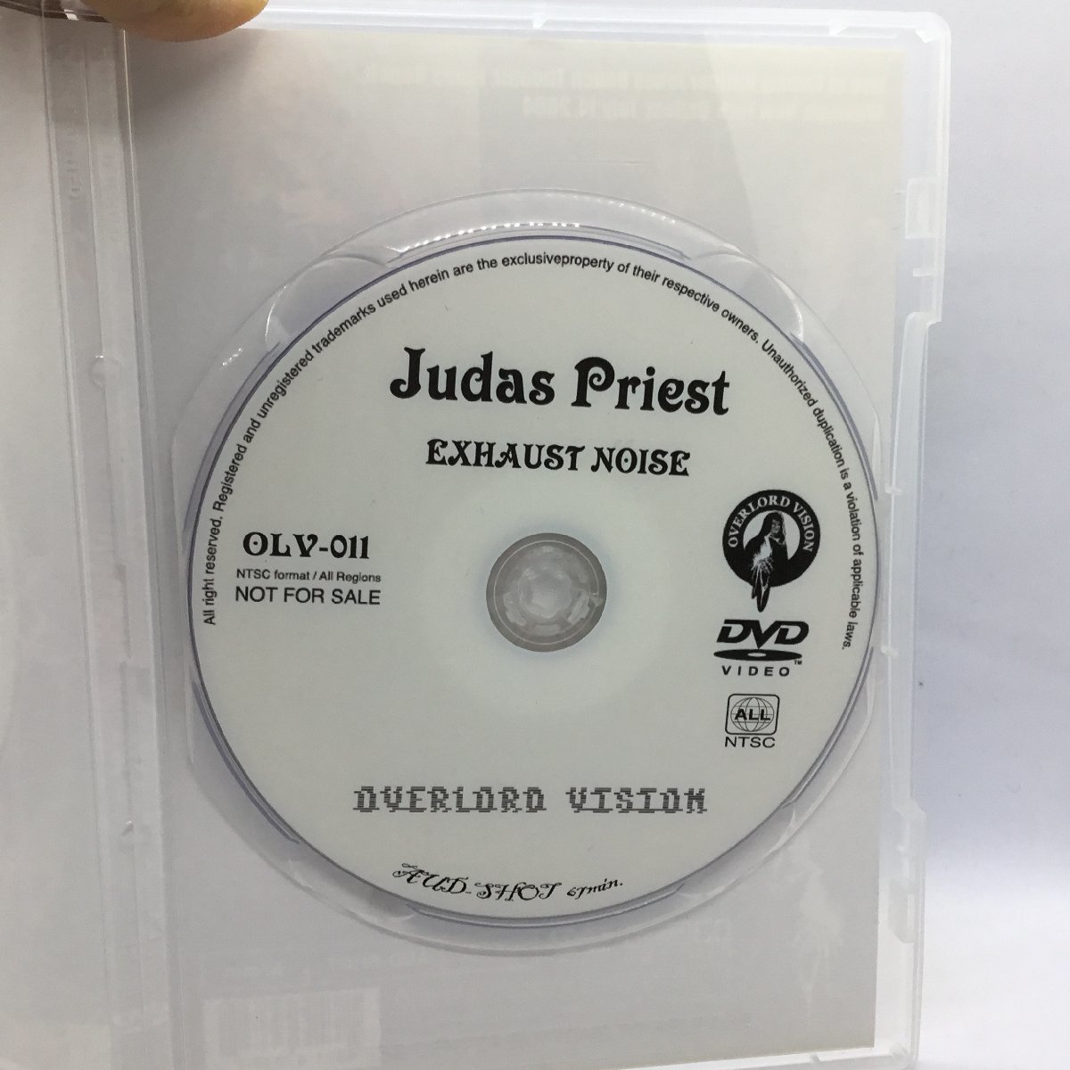 DVD-R ◇ JUDAS PRIEST / EXHAUST NOISE OZZFEST JULY 14, 2004 (DVD-R) OVL-011 ジューダス・プリースト_画像3