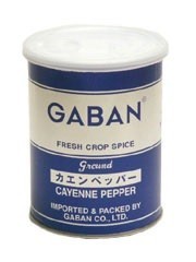 カエンペッパーパウダー 缶 200g×12個 GABAN スパイス 香辛料 粉 粉末 業務用 カイエンペッパー 唐辛子 Cayenne pepper チリ_画像1