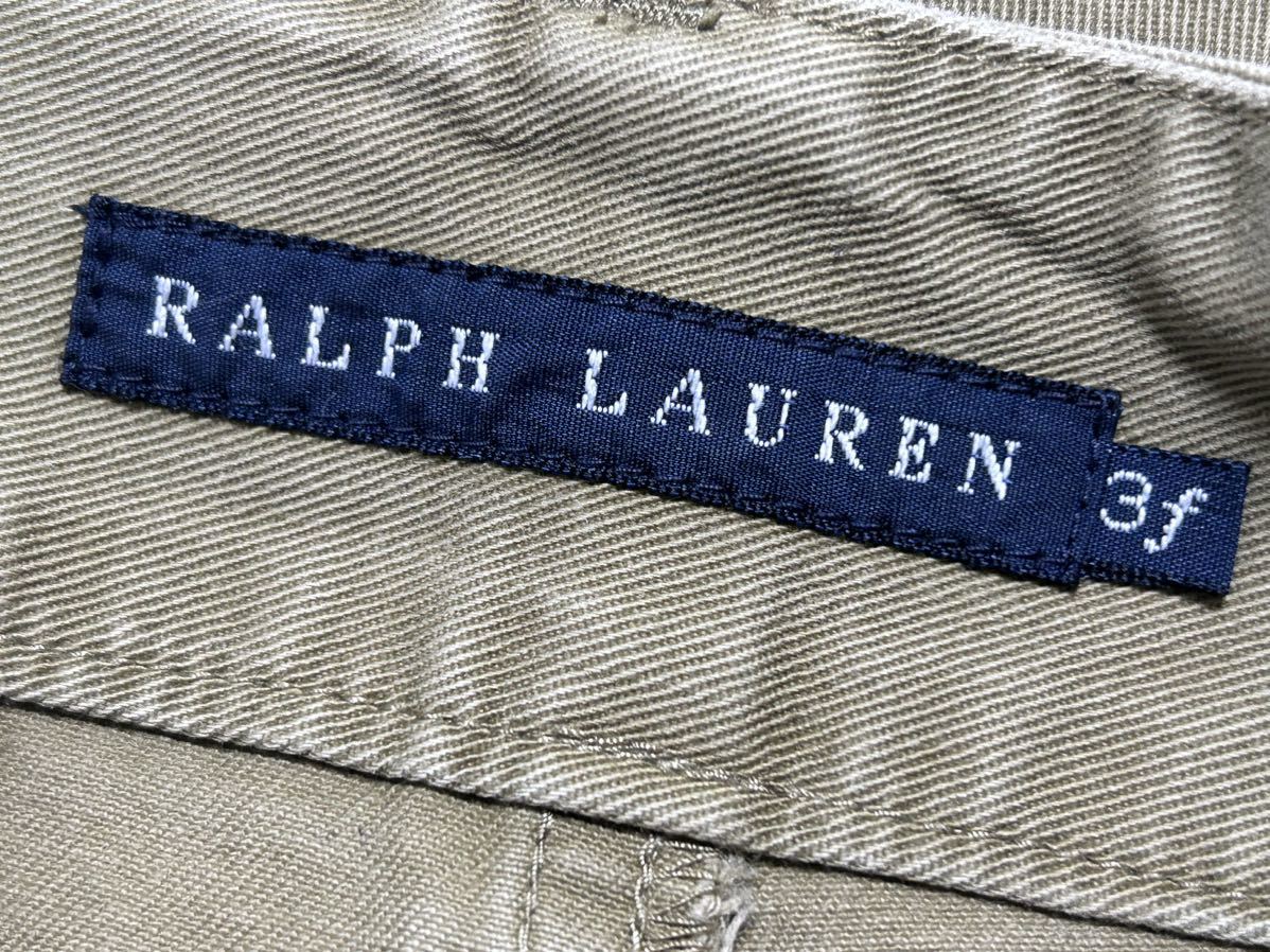 90s Ralph Lauren Polo chino cargo укороченные брюки 6 карман надежно считая . высокий качество материалы RALPH LAUREN POLO CHINO шар 8457
