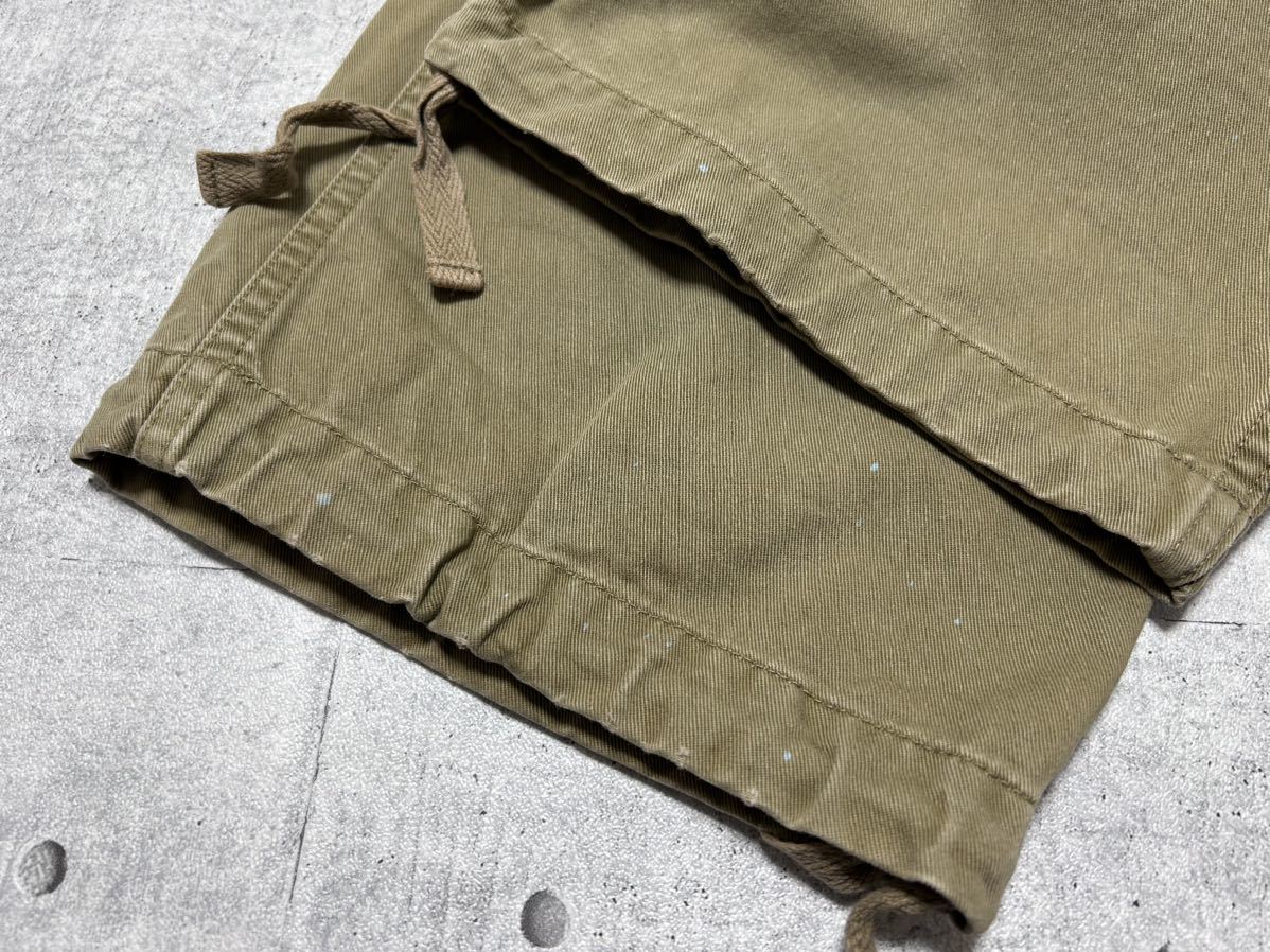 90s Ralph Lauren Polo chino cargo укороченные брюки 6 карман надежно считая . высокий качество материалы RALPH LAUREN POLO CHINO шар 8457