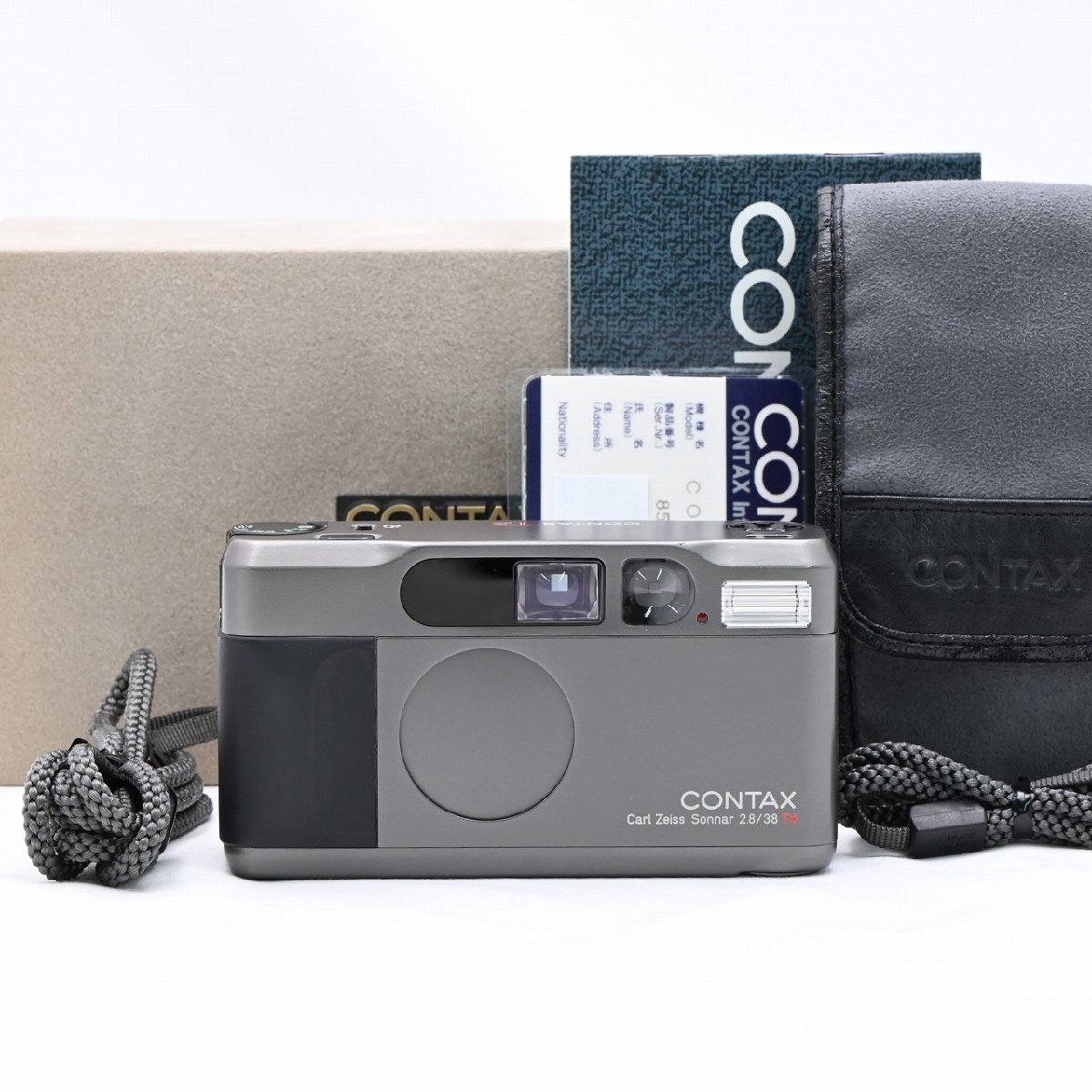 今ならほぼ即納！ 極上品｜ CONTAX T2 チタンブラック Titan Black