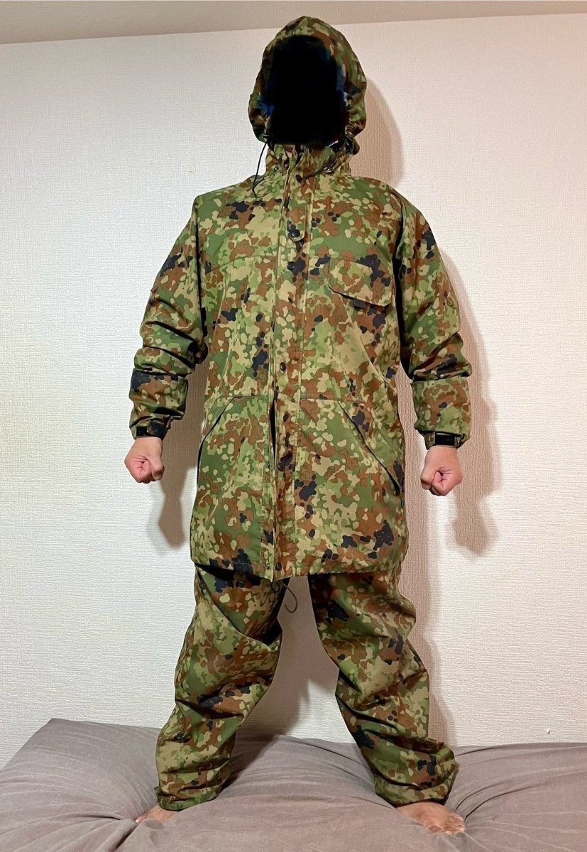陸上自衛隊 ゴアテックス レインウェア 3Ｌサイズ 雨具 雨衣 GORE-TEX 