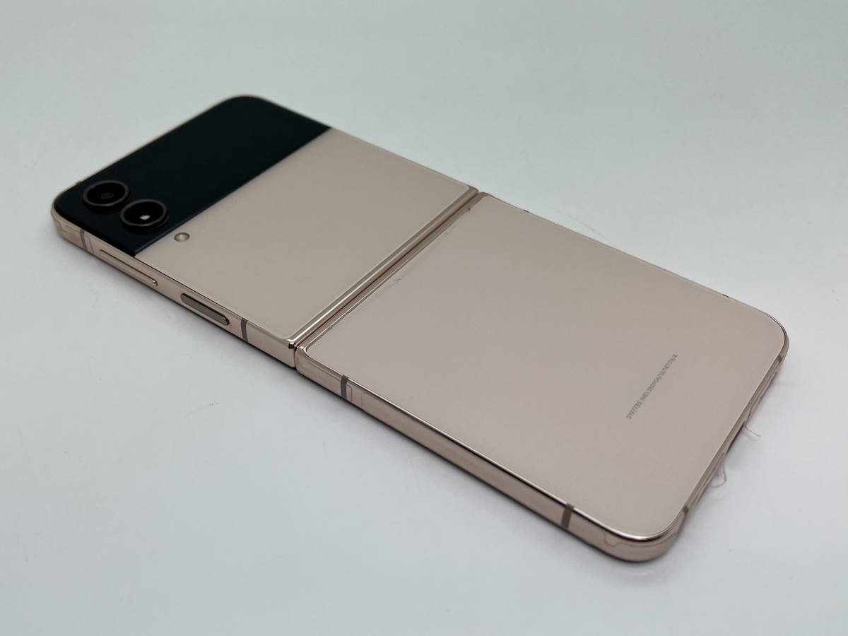 3398] 256GB Galaxy Z Flip4 5G ピンクゴールド SIMフリー android