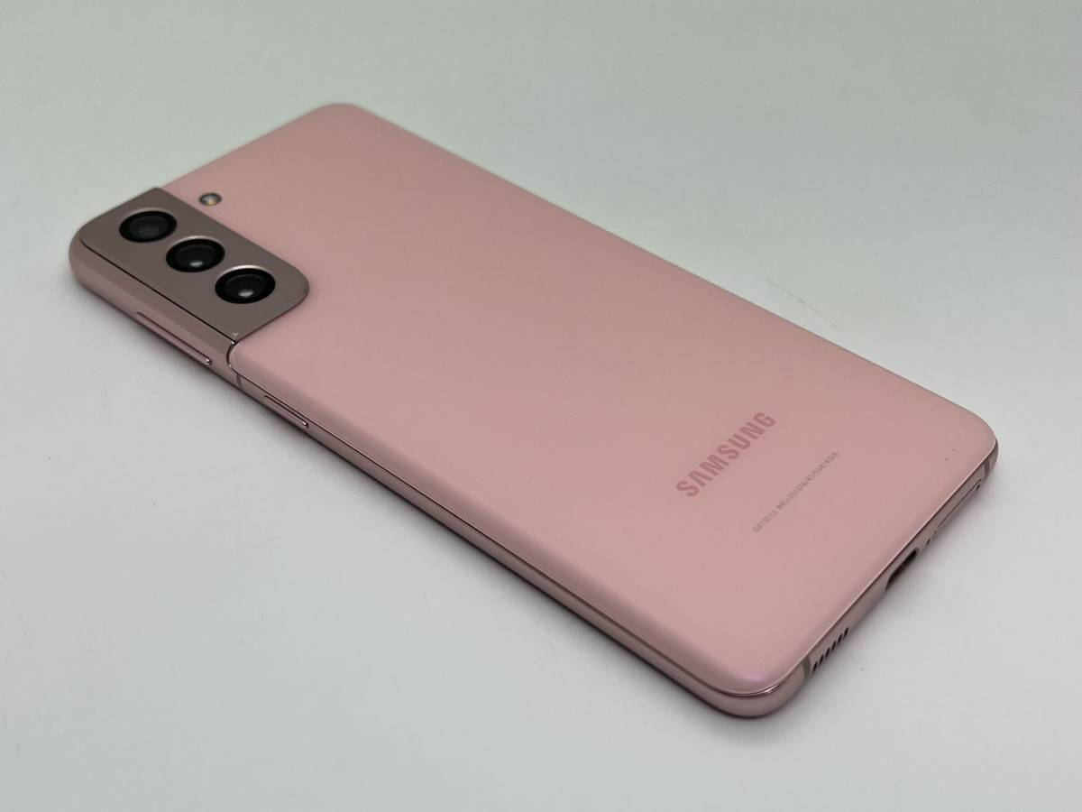 3389] 256GB Galaxy S21 5G ピンク SIMフリー-