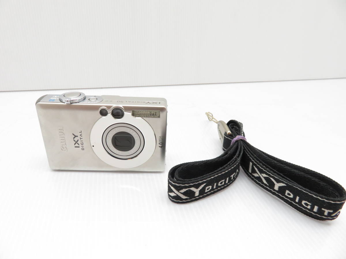 23:CANON IXY DIGITAL50 キヤノン デジタルカメラ ジャンク Yahoo!オークション - ジャンク品 Canon キャノン IXY DIGITAL