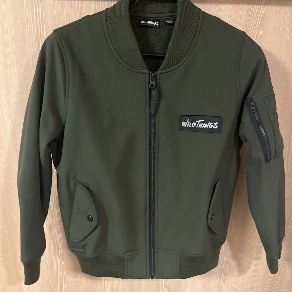 ◆美品◆ Ciaopanic x WILD THINGS 別注MA-1レディースブルゾン カーキ サイズフリー