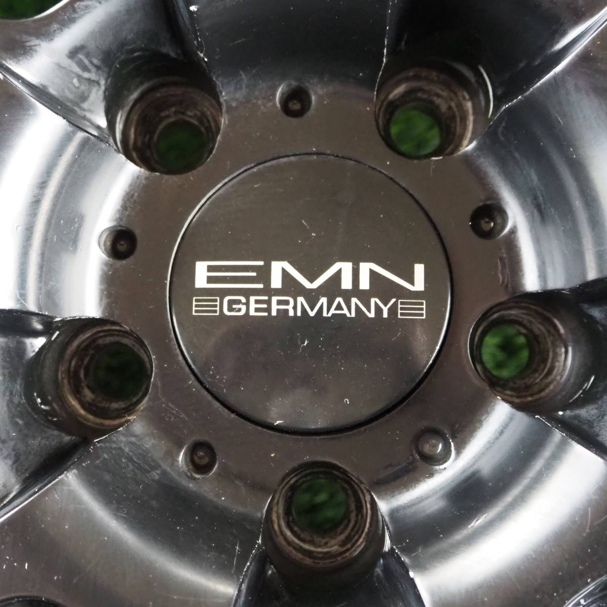 EMN GERMANY 20×8.5J＋35 PCD114.3-5H HUB:約73㎜ ブラック色 社外ホイール4本セット★_画像2