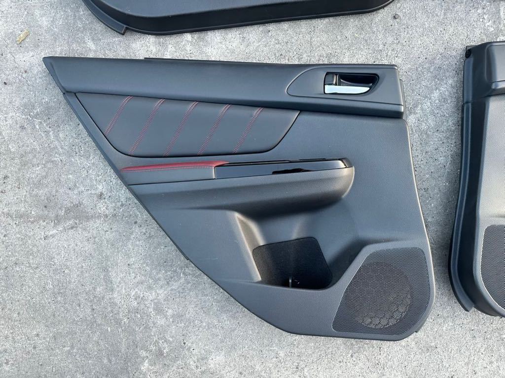スバル WRX S4 STI ドア内張り ドアトリム 1台分 パワーウィンドウスイッチ セット VAB VAG_画像5