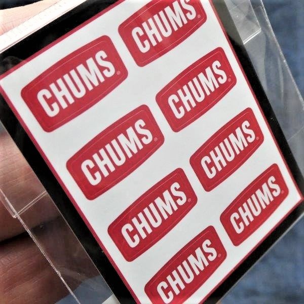 CHUMS ステッカー Mini Logo Booby CH62-0089 CH62-1621 新品 防水素材 ＜ 2枚セット ＞_画像2