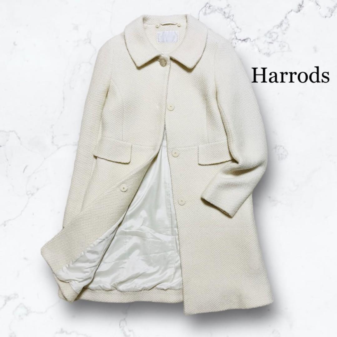 2022 新作】 Harrods ハロッズ 高級 ホワイトレーベル ウールコート