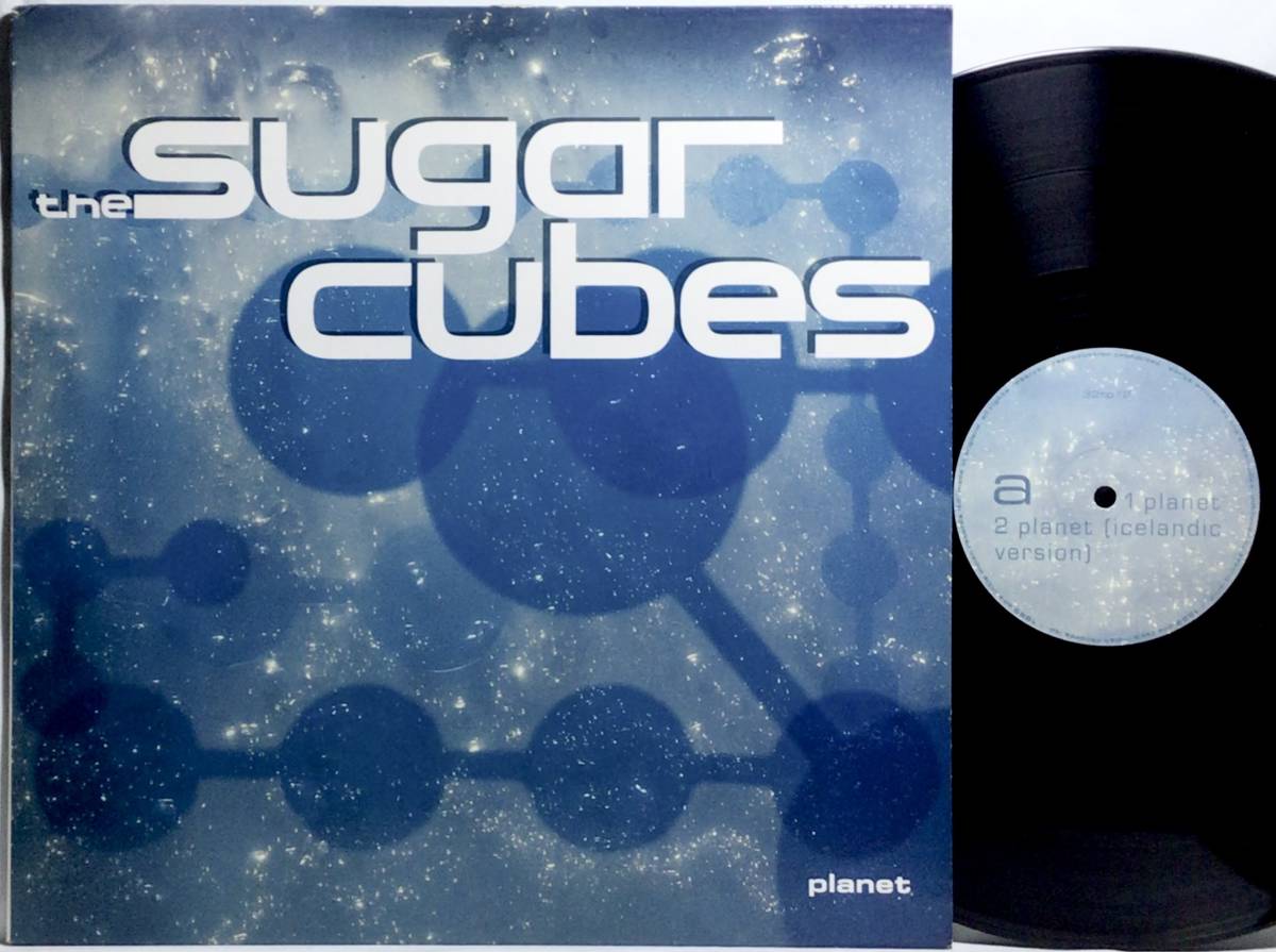【英12】 THE SUGARCUBES / PLANET / 1989 UK盤 12インチシングルレコード BJORK ビョーク 試聴済_画像1