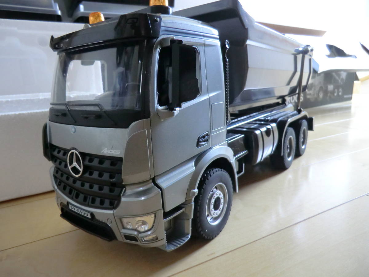 DOUBLE E メルセデスベンツ アロクス ダンプ トラック ラジコン DOUBLE E メルセデスベンツ アロクス ダンプ トラック ラジコン