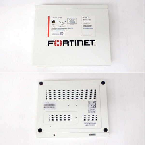 ＃Fortinet/フォーティネット Fortigate-80E (FG-80E) ファイアウォール 初期化済 ACアダプタ付属_画像3