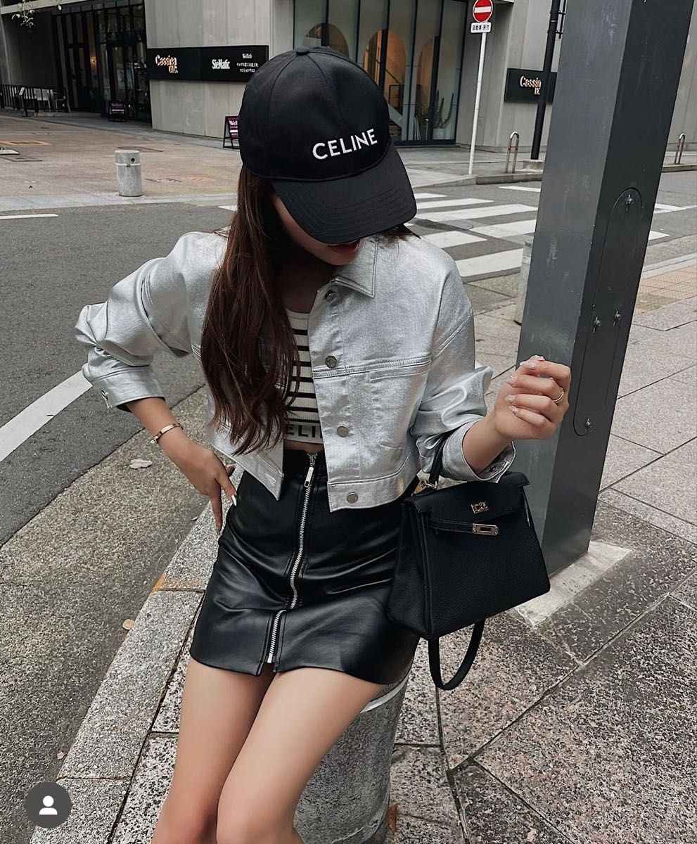 sheller シルバーデニムクロップドジャケット シェリエ sheller シルバーデニムクロップドジャケット シェリエ