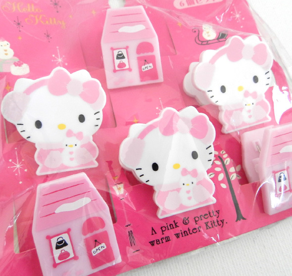 ヤフオク ハローキティ クリップ 冬 キティちゃん 雪 サン ヤフオク ハローキティ クリップ 冬 キティちゃん 雪 サン