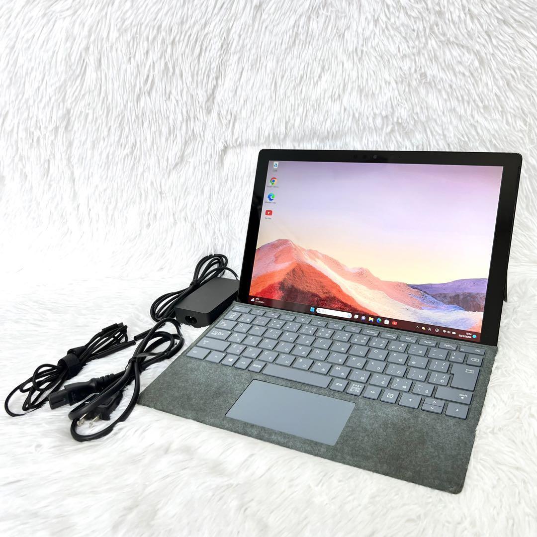 surface pro7 256GB キーボード付き 美品 マウス付き-