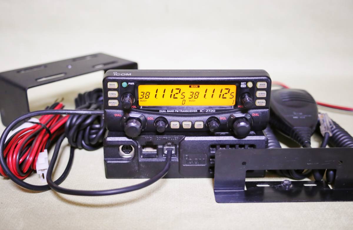人気定番 ICOM IC2720H 144mhz/50w Jなし 430mhz/35W アマチュア無線