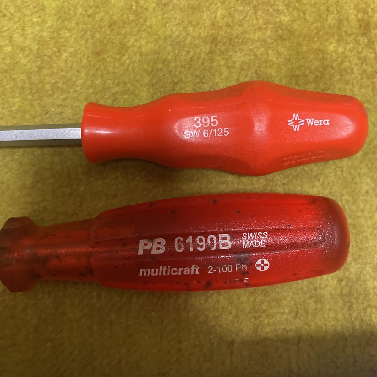 Wera 6mmレンチ　PB プラスドライバー　2本セット　(未使用品)_画像2