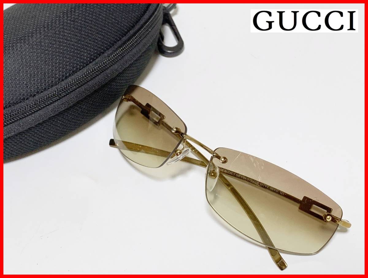 即出荷】 即決 GUCCI D13 メンズ レディース ケース付 サングラス