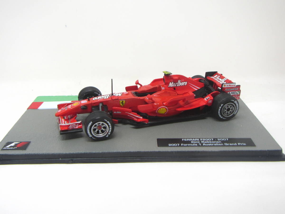 隔週刊F1マシンコレクション 1/43フェラーリF2007用マルボロデカール_画像1