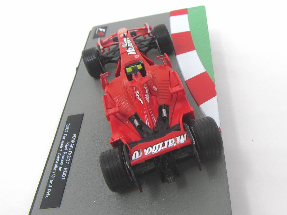 隔週刊F1マシンコレクション 1/43フェラーリF2007用マルボロデカール_画像4