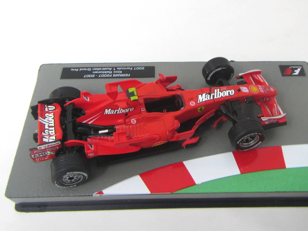 隔週刊F1マシンコレクション 1/43フェラーリF2007用マルボロデカール_画像3