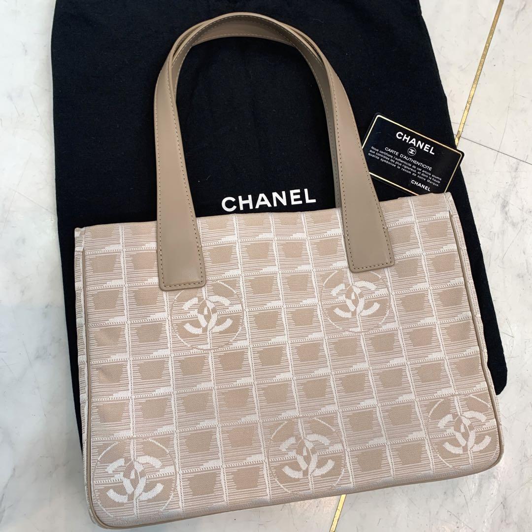 国内正規 超美品 CHANEL ニュートラベルライン トートバッグ PM