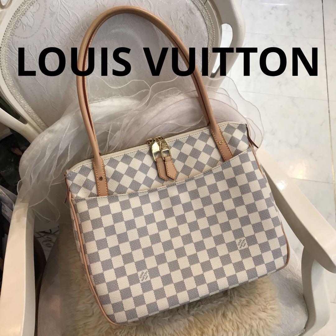 LOUIS VUITTON トートバッグ ダミエアズール 正規店購入 Yahoo!フリマ