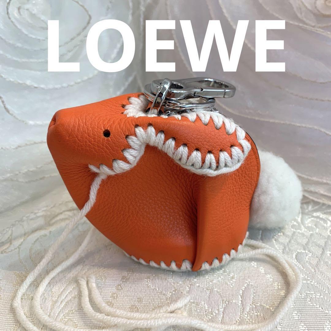 ☆新品同様☆LOEWE コインケース アニマルコレクション ラビット チャーム_画像1