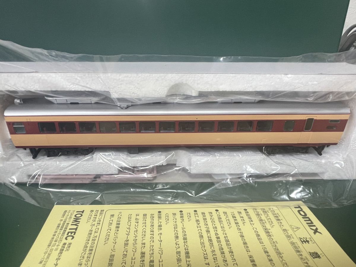 TOMIX HO-259 国鉄電車 サロ481 489形 初期型 中古 美品 検品済み　即決　送料無料 489系 485系　16番 HOゲージ_画像8