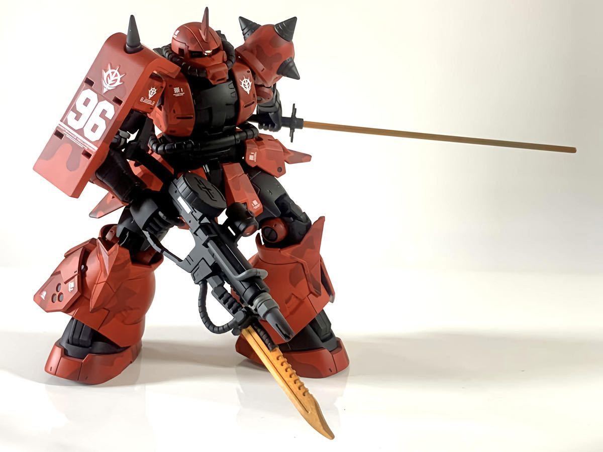 Yahoo!オークション - HG 1/144 高機動型ザク(地上用) 全塗装完成品 Yahoo!オークション - HG 1/144 高機動型ザク(地上用) 全塗装完成品