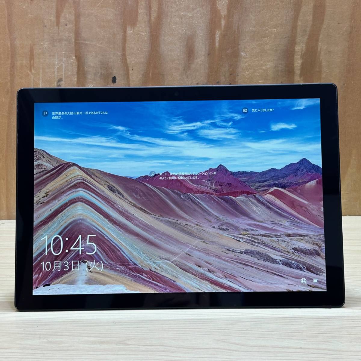 テレビで話題】 Surface ブラック◇Microsoft Pro6 i5-8350U◇SSD256GB