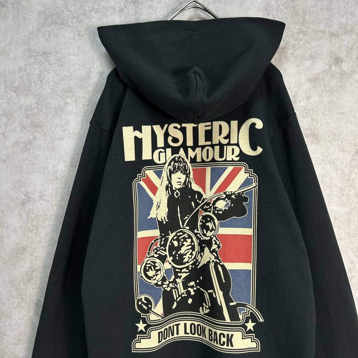 HYSTERIC GLAMOUR ヒステリックグラマー パーカー ヒスガール 黒