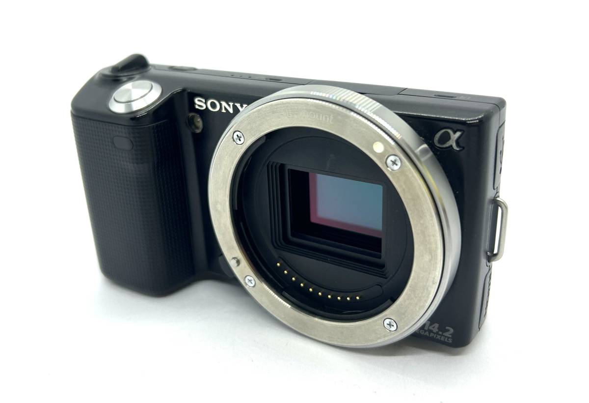 ★極上美品★ SONY ソニー α NEX-5 ブラック 黒 #373_画像2