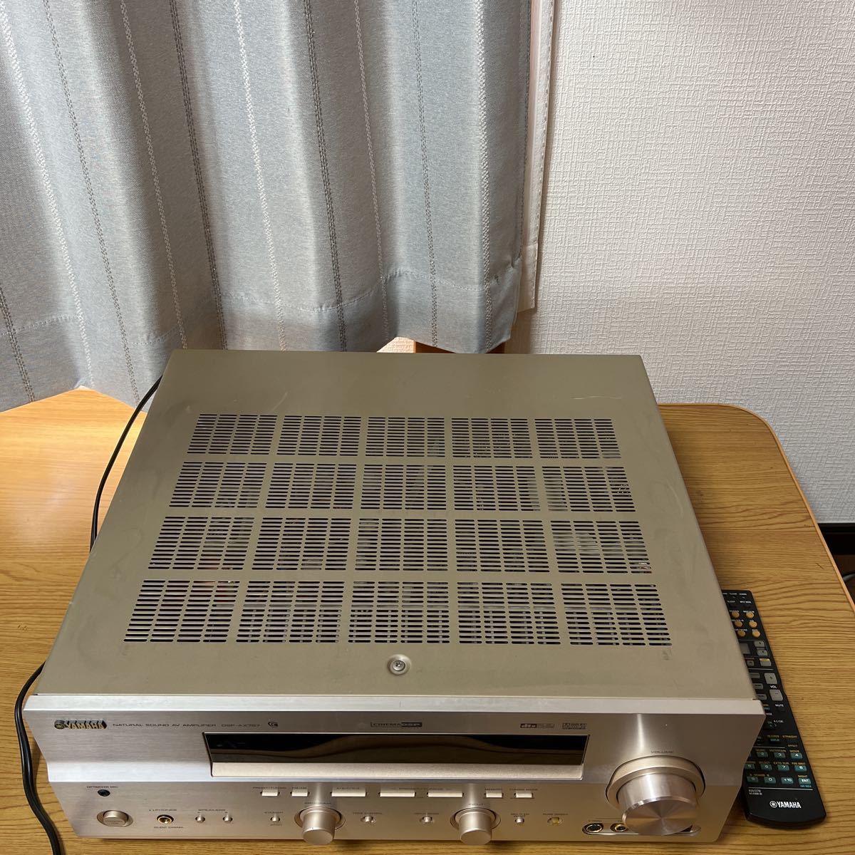 豪奢な YAMAHA 【中古】 a 管A231002 DSP リモコン付き DSP-AX757 AV