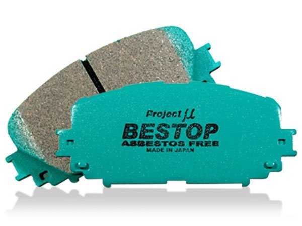 新品 プロジェクトミュー ブレーキパッド BESTOP・1台分【F182/R182】 スプリンター（AE82） 84.10～ 1600cc