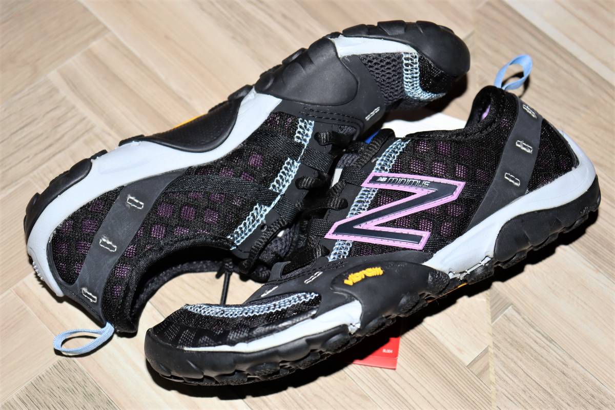  специальная цена быстрое решение [ не использовался ] New Balance * WT10BV Mini форель Trail обувь (22cm/B) * New balance vibram бег обувь 