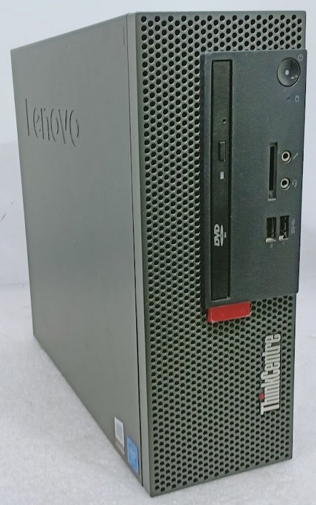 格安 小型デスクトップパソコン Lenovo ThinkCentre M710e Smaill (Celeron G3930 2.9GHz/8GB/500GB/DVDマルチ/Windows10 Pro)